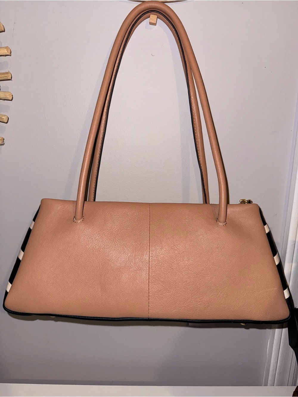 Aimee Kestenberg Nova Triple Entry Satchel Leather Bag Canyon Multi - Picture 2 of 9